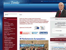 Tablet Screenshot of janusz-zemke.pl